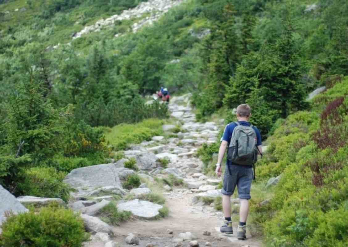 Un tratto del sentiero della Pace