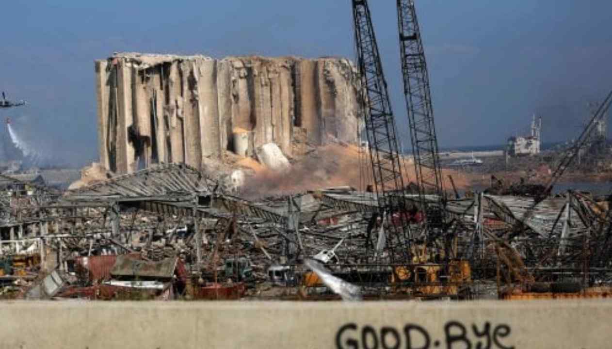 Cosa rimane del porto libanese?